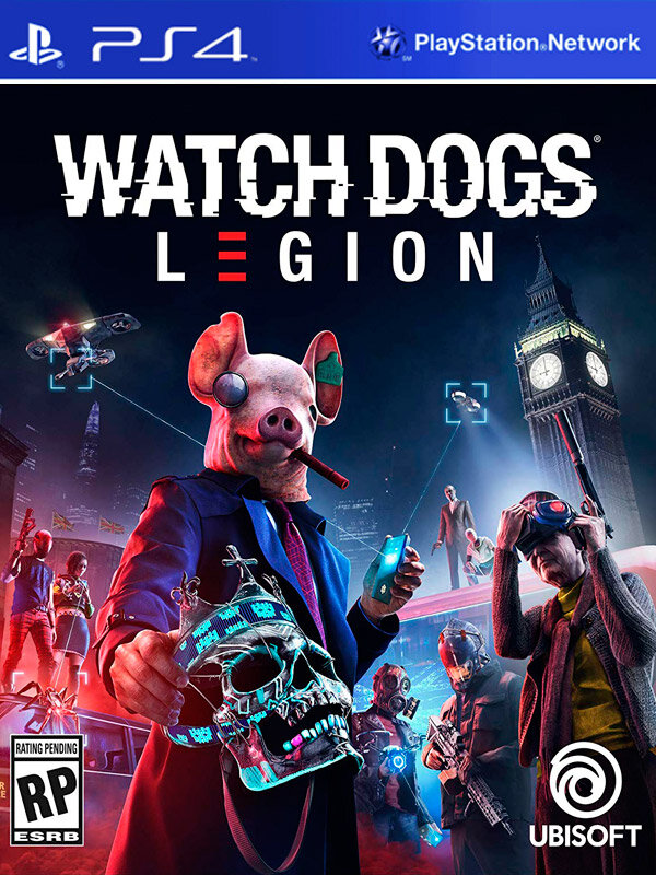 PlayStation Игра Watch Dogs: Legion (русская версия) (PS4)