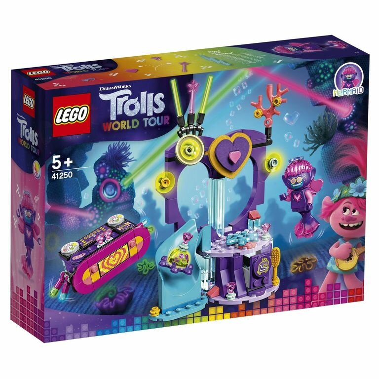 LEGO Trolls Конструктор Вечеринка на техно-рифе, 41250
