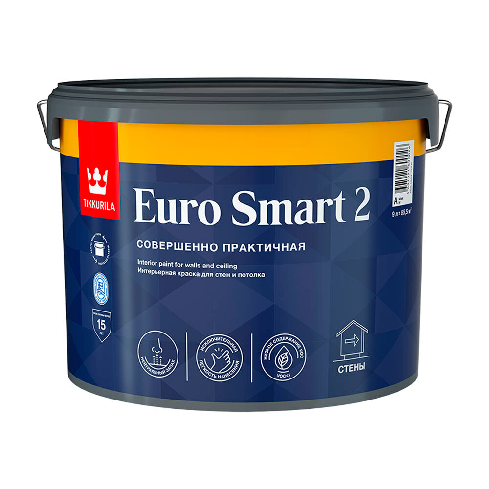   Tikkurila Euro Smart 2    9 