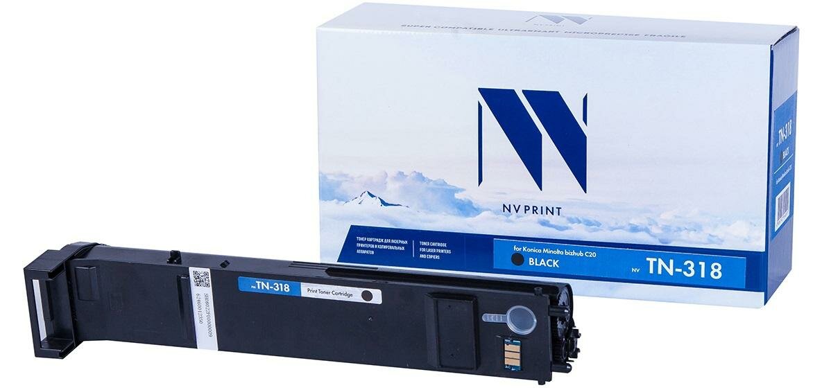 Тонер-картридж NV-Print TN-318K 8000стр Черный