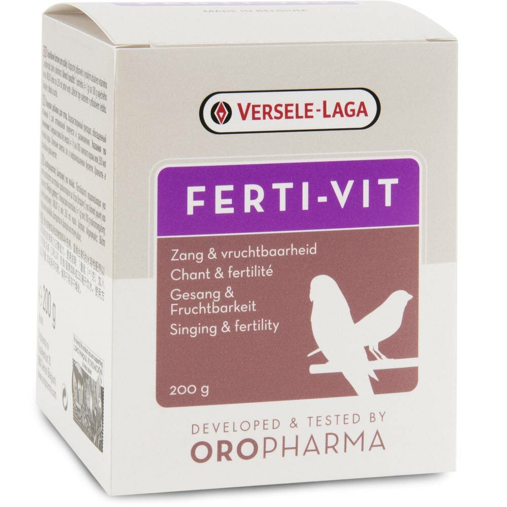 Versele-Laga Oropharma Ferti-vit смесь для птиц с комплексом витаминов и аминокислот 200 г