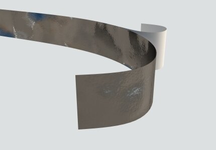 Клейкая соединительная алюминиевая монтажная лента - скотч Изоспан FL TERMO 50мм, 40м, шт - фотография № 2