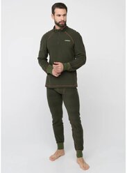 Термобелье HUNTSMAN Thermoline ZIP цвет хаки, ткань флис (Размер: 56-58, Рост: 182-188)