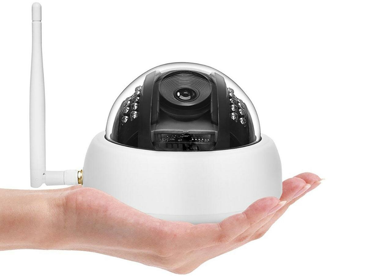 Купольная Wi-Fi IP-камера - Линк D25W 8G RU (J1091RU) - видеонаблюдение система частный дом / комплект системы видеонаблюдения