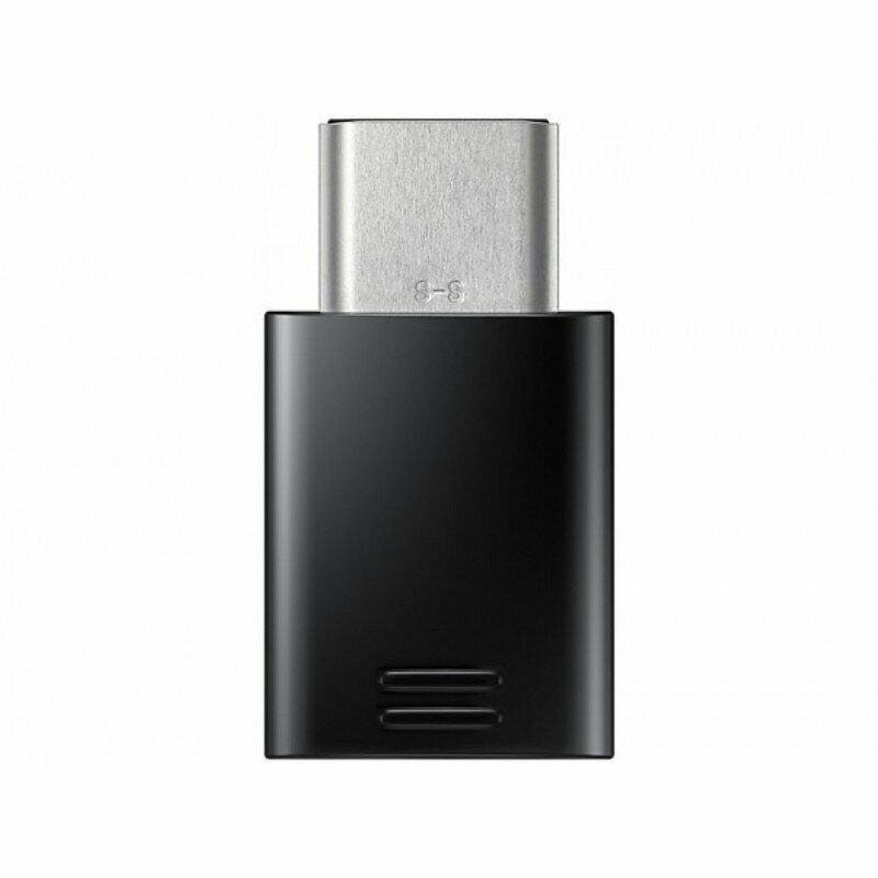 Переходник Micro USB - USB Type-C, F/M, Samsung, чер, EE-GN930BBRGRU 996289