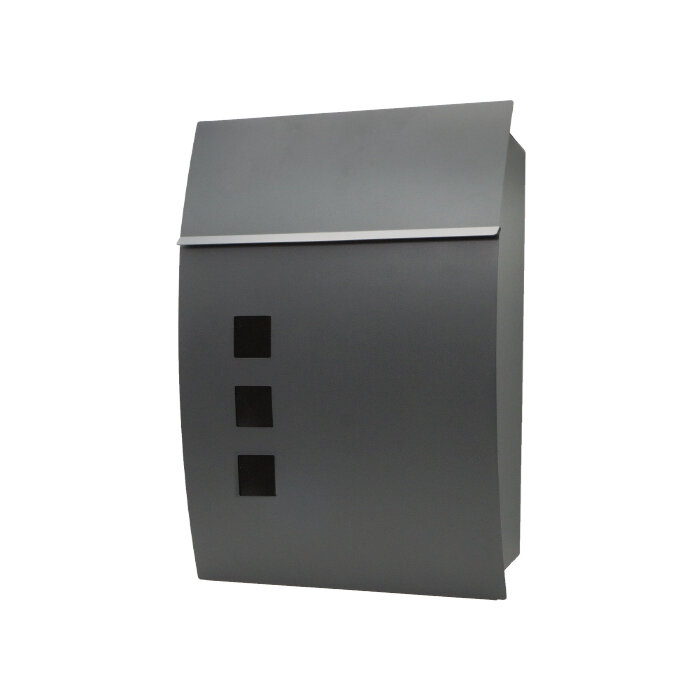 Почтовый ящик MASTER LOCK 3015 цвет: темно-серый / почтовый ящик металлический/ почтовый ящик с замком/ ящик почтовый/ почтовый ящик с замком уличный