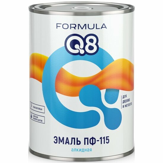 Эмаль алкидная (А) Formula Q8 ПФ-115