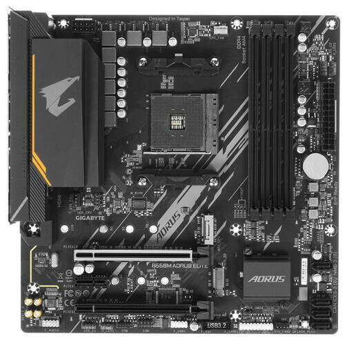 Материнская плата GIGABYTE B550M AORUS ELITE