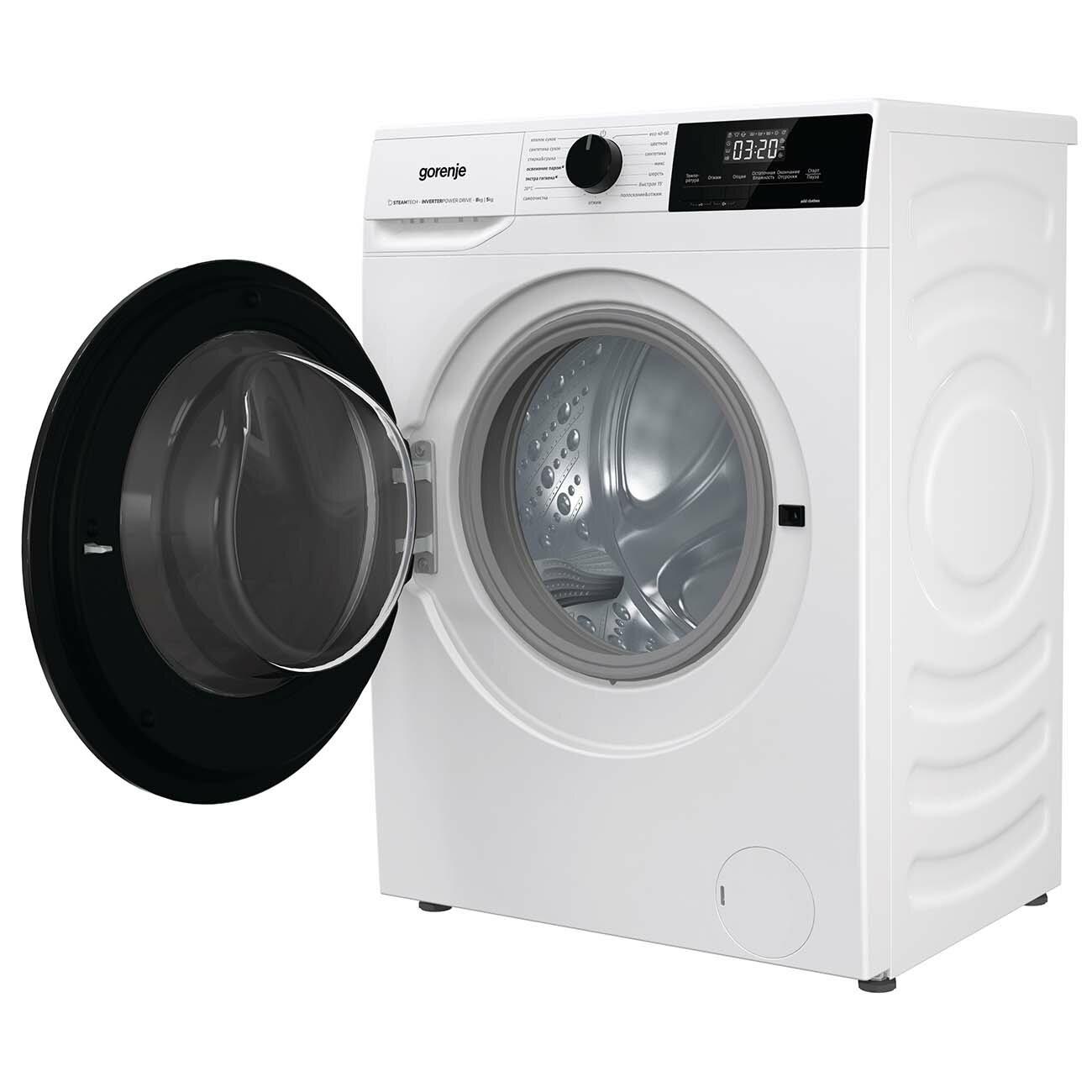 Стиральная машина с сушкой Gorenje W1D2A854ADPS - фотография № 2