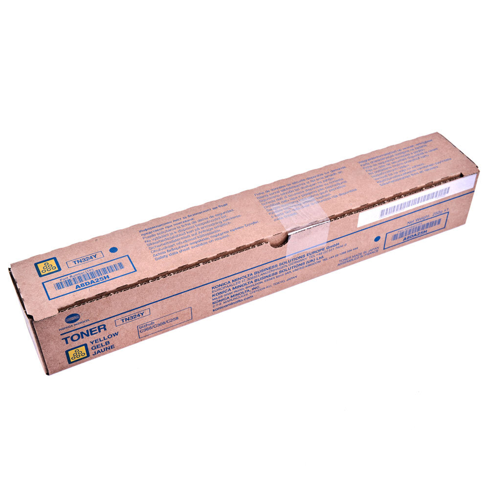 Картридж KONICA MINOLTA TN-324Y H [A8DA25H] оригинальный