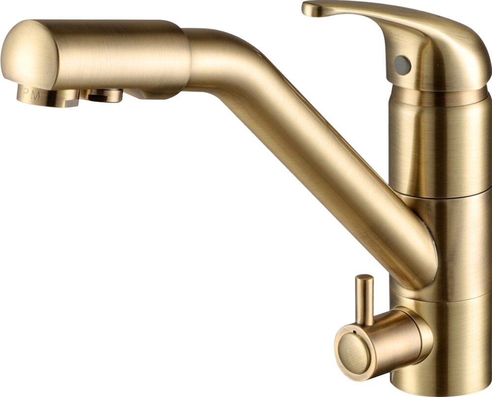 Смеситель для кухонной мойки Paulmark Hessen (He213017-BR)