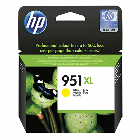 Картридж струйный HP (CN048AE) OfficeJet 8100/8600 №951XL, комплект 2 шт., желтый, оригинальный
