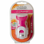 Schick Lady Protector Cтанок женский для бритья с подставкой на присоске + сменный картридж с 2 лезвиями (2 шт), 1 уп - изображение