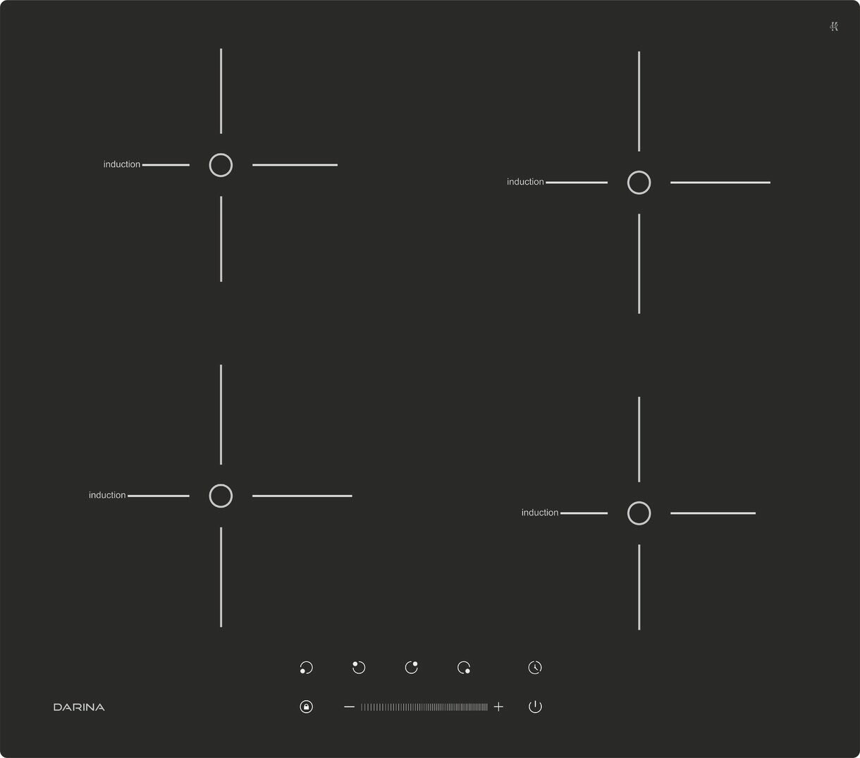 Варочная панель Дарина PL EI 313 B