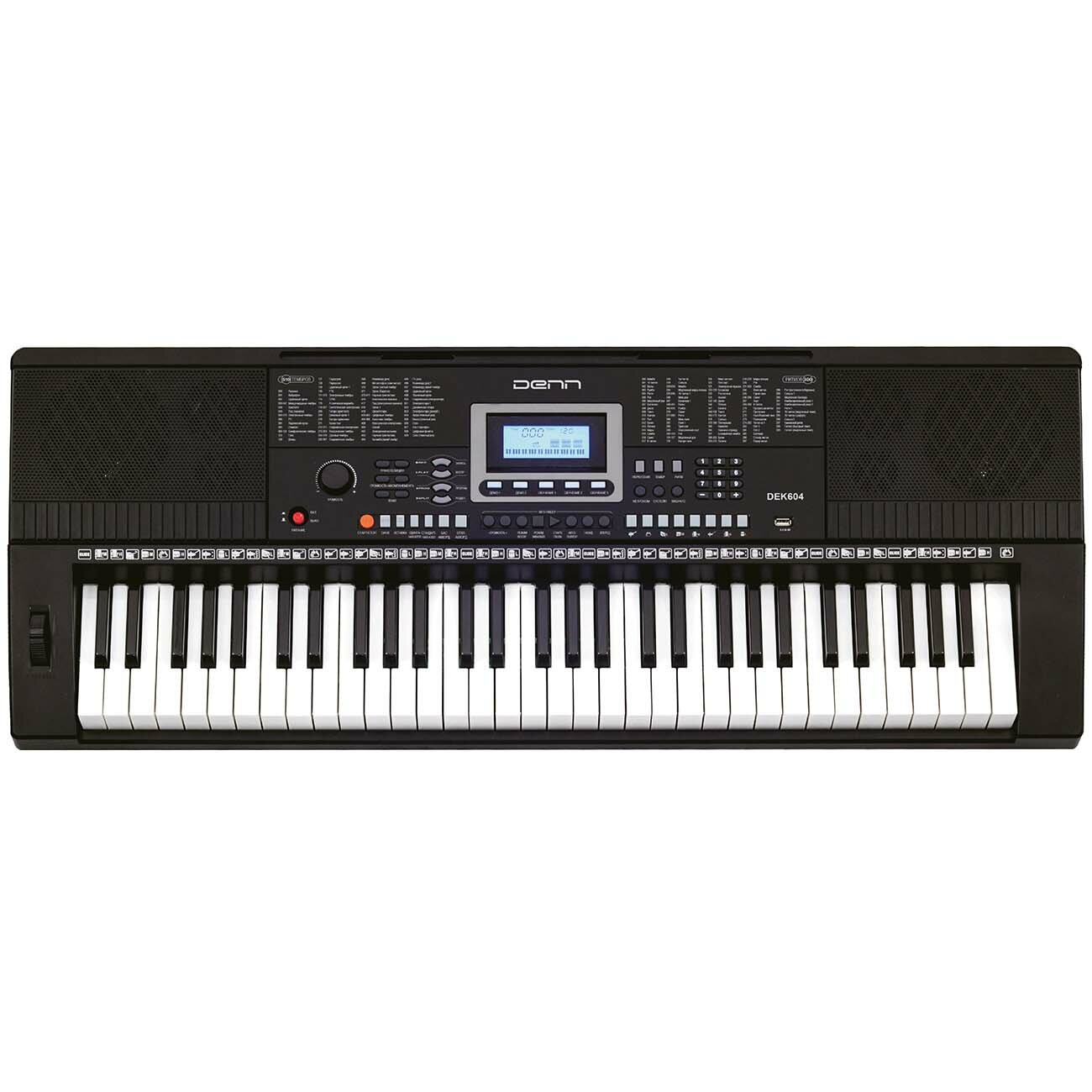 Синтезатор Denn DEK604 (61 клавиша)