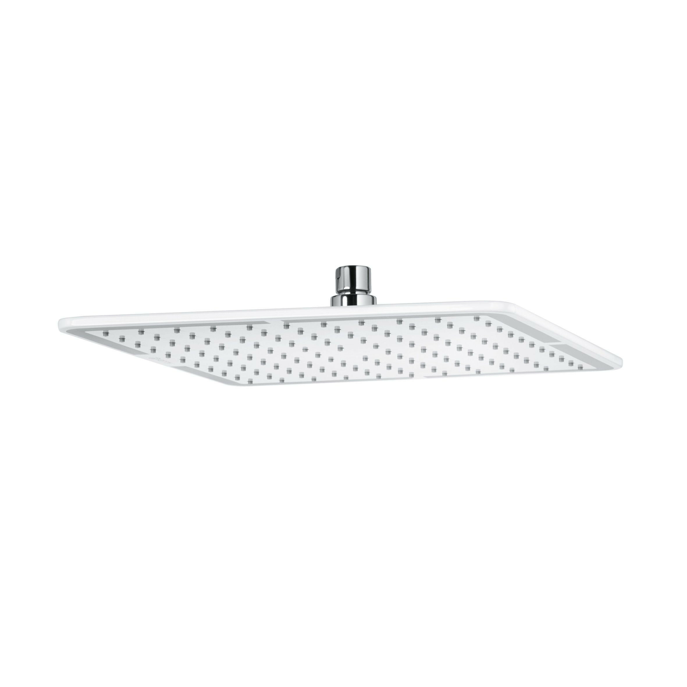 Верхний душ Kludi A-QA 400x400, белый, хром 6444091-00