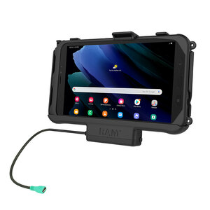 Фото RAM-HOL-SAM60PU Док-станция RAM EZ-Roll'r Powered Dock для Samsung Tab Active3 и Tab Active2