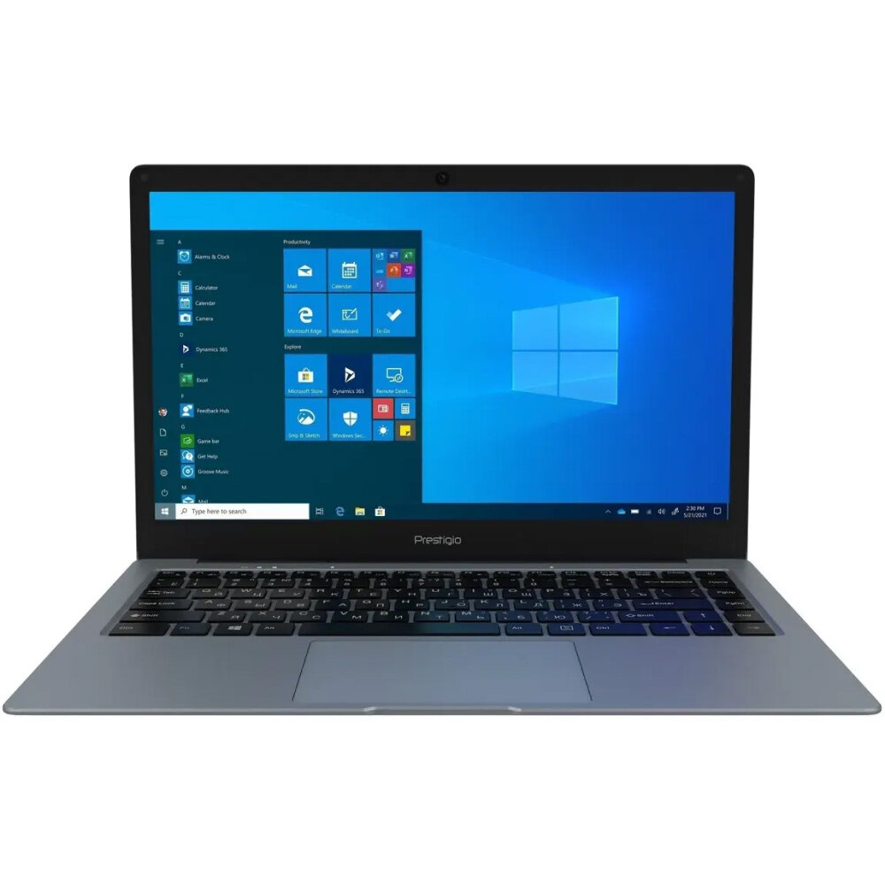 Ноутбук Prestigio SmartBook 141 С7, 14.1" (1366x768) TN/Intel Celeron N3350/4ГБ DDR4/128ГБ eMMC/UHD Graphics/Windows 10 Home, темно-серый (PSB141C07CHH_DG_CIS)