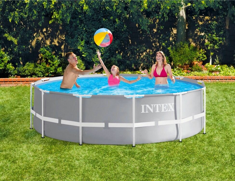 Бассейн каркасный Intex Prism Frame Pool, 366 х 76 см, 26710