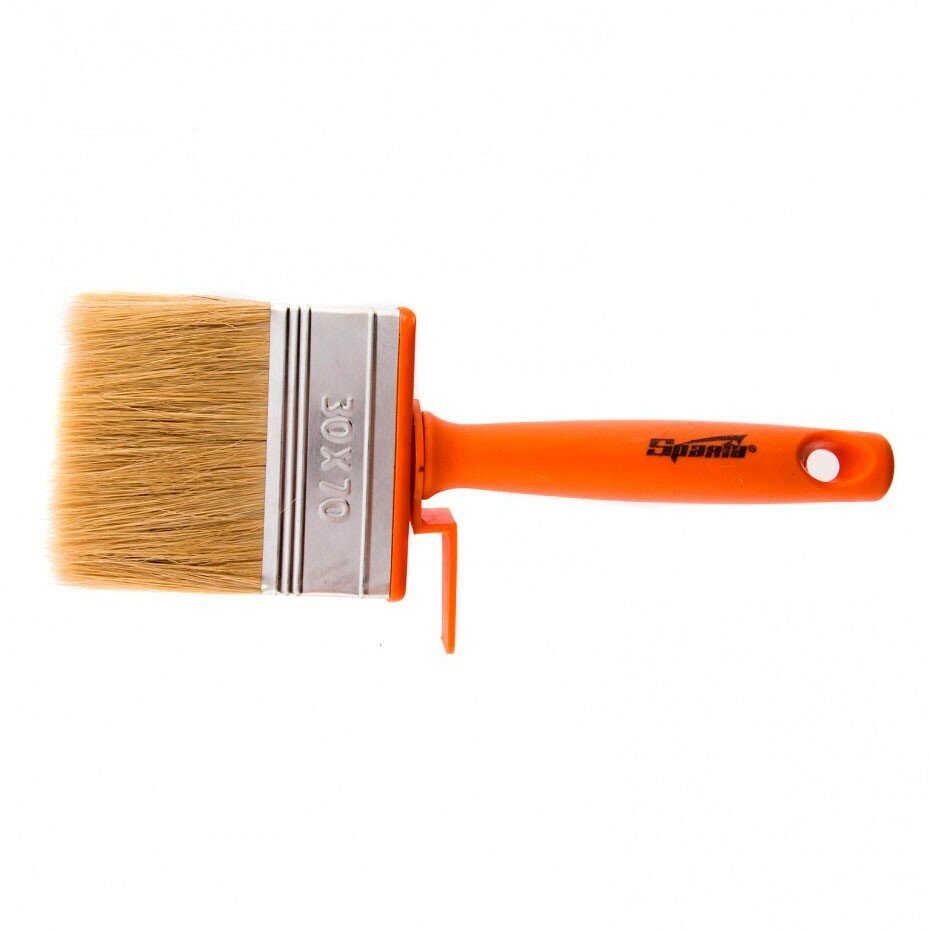 фото Кисть макловица 30x70 мм натуральная щетина пластмассовая ручка SPARTA (841015)