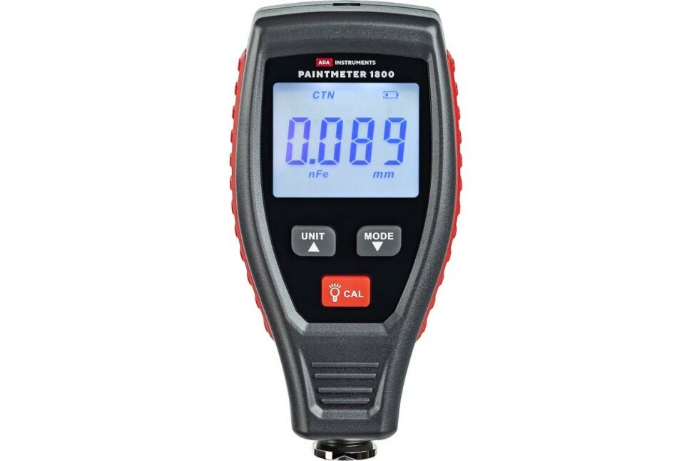 Толщиномер ЛКП (лакокрасочного покрытия) ADA PaintMeter 1800 A00656