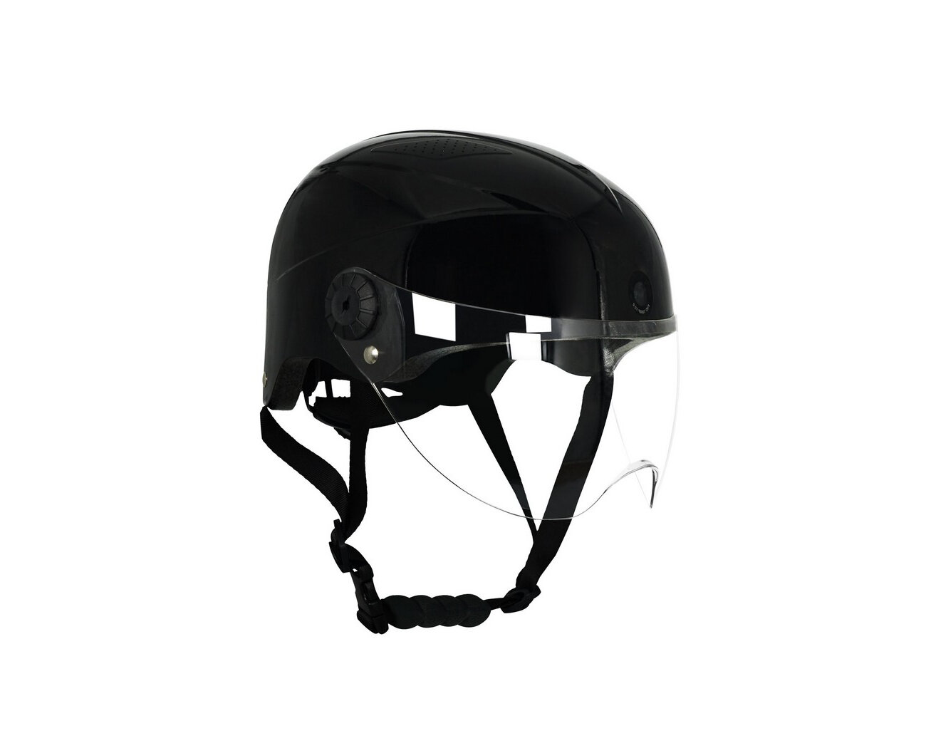 Шлем для мотоцикла мужской голд старт (ФР-100-Черн) (O50215ED) с Full HD видеокамерой и записью на SD карту и Bluetooth гарнитурой - шлем для мопеда
