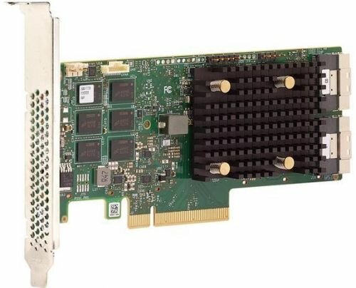 RAID LSI 9560-16i 05-50077-00/дисковые интерфейсы NVMe (PCIe),SAS,SATA/2x SFF8654/режимы RAID 0,1,10,5,50,6,60