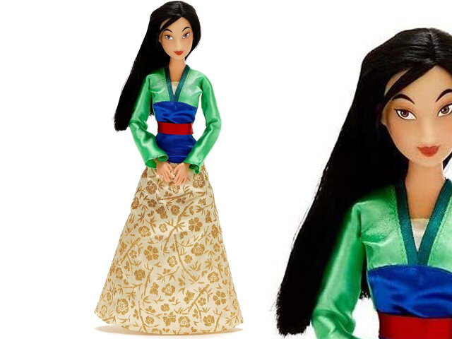 Кукла Мулан с подвеской Принцесса Диснея