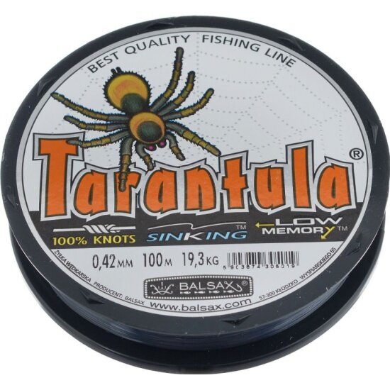 Леска монофильная BALSAX TARANTULA BOX 100м 0,20 (5,45кг)