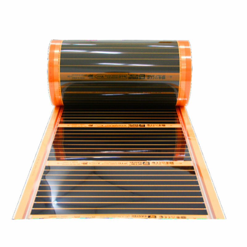 Cаморегулирующийся инфракрасный теплый пол Eastec Energy Save PTC 100 Orange ширина 1 метр - фотография № 4