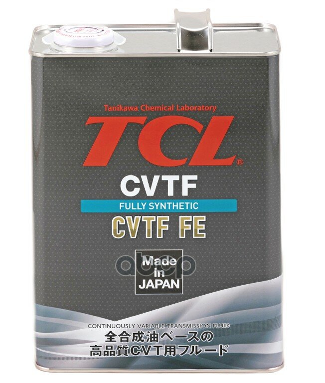 Жидкость Для Вариаторов Tcl Cvtf Fe, 4Л TCL арт. A004TYFE