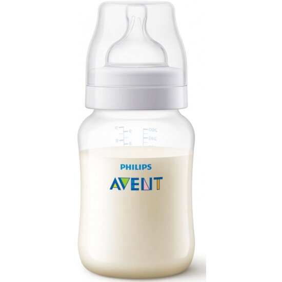 Бутылочка PHILIPS AVENT . Серия Anti-colic полипропилен, 260мл., 1 мес+, SCF813/17