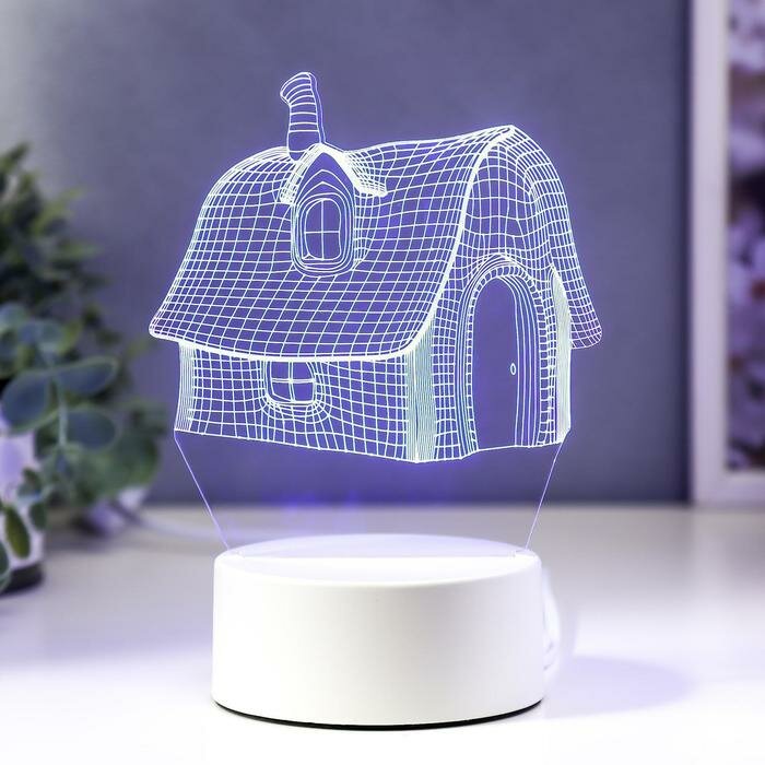 RISALUX Светильник "Уютный дом" LED RGB от сети