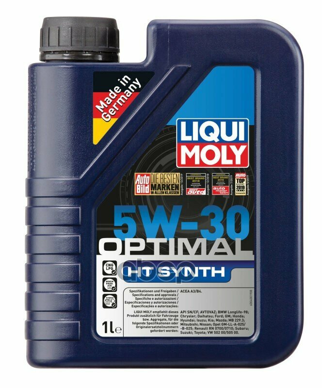 Liqui moly   Optimal Ht Synth 5w-30 A3/B4 (1)