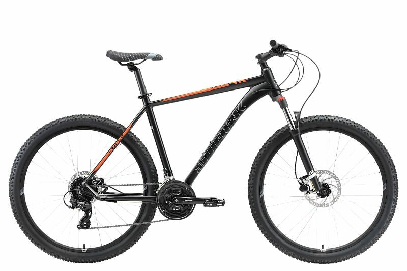 Велосипед Stark Router 27.3 HD (2022) (Велосипед Stark'22 Router 27.3 HD черный/оранжевый 20", HQ-0004995)