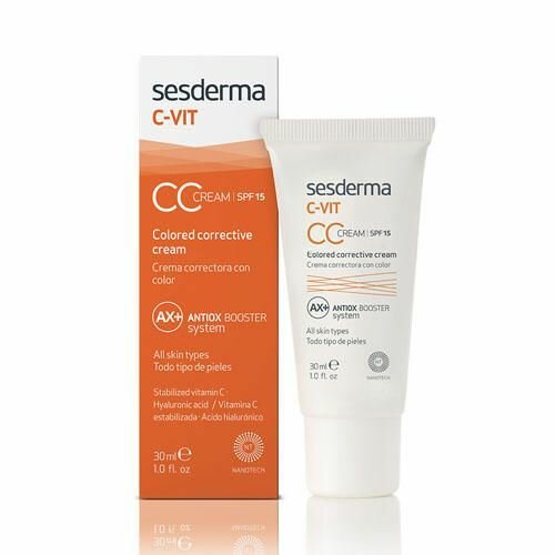 Sesderma C-Vit CC Cream - Крем корректирующий тон кожи 30 мл.