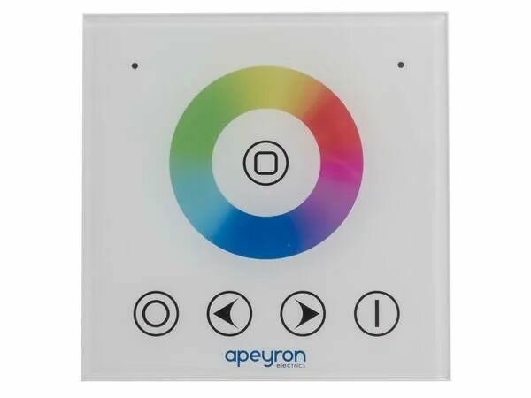 Контроллер RGB 12V 144W встраив. с БЕЛ многоцв сенс.панелью 86x86x34 04-09 APEYRON