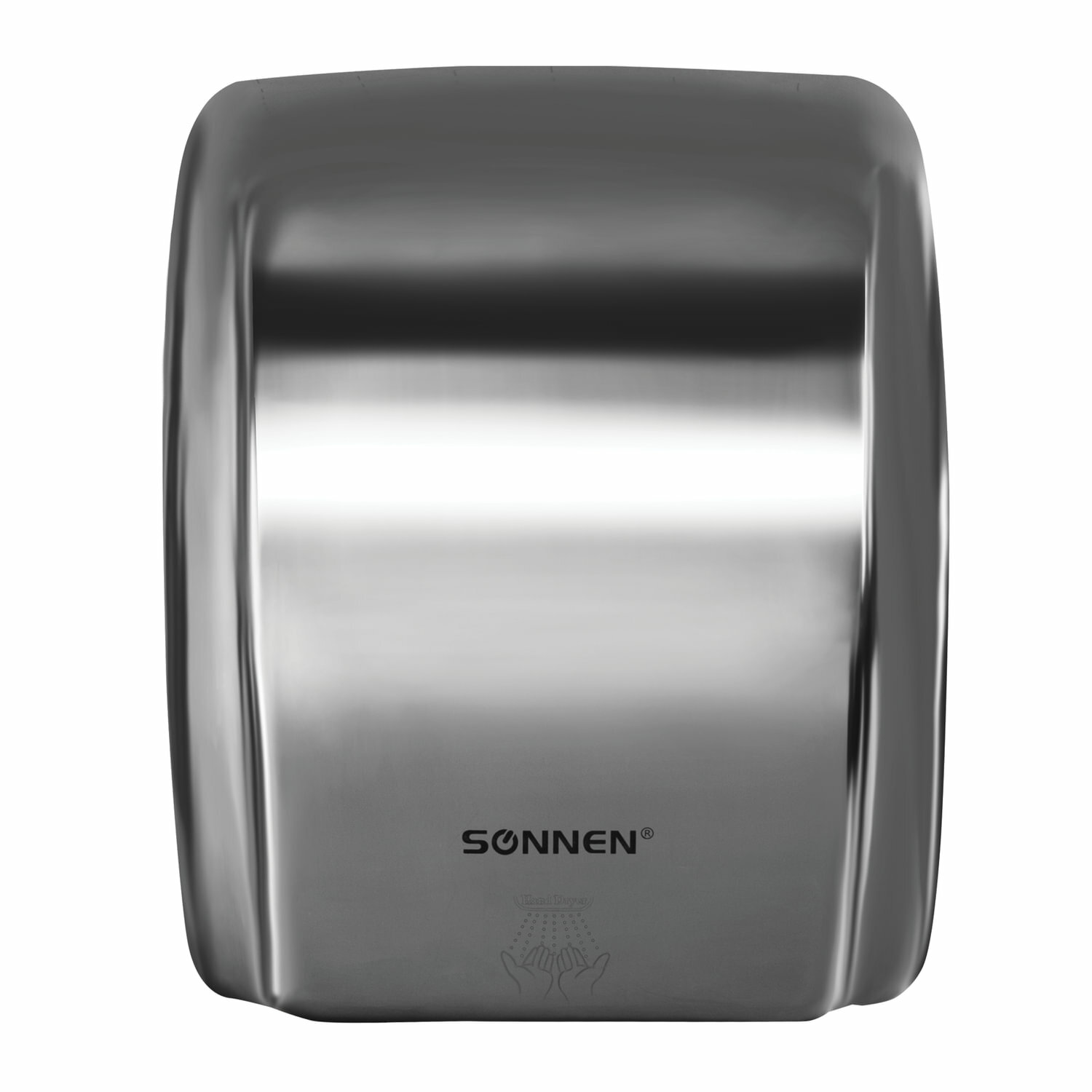 Сушилка для рук SONNEN HD-230S, 2100 Вт, нержавеющая сталь, антивандальная, хром, 604195 - фотография № 5