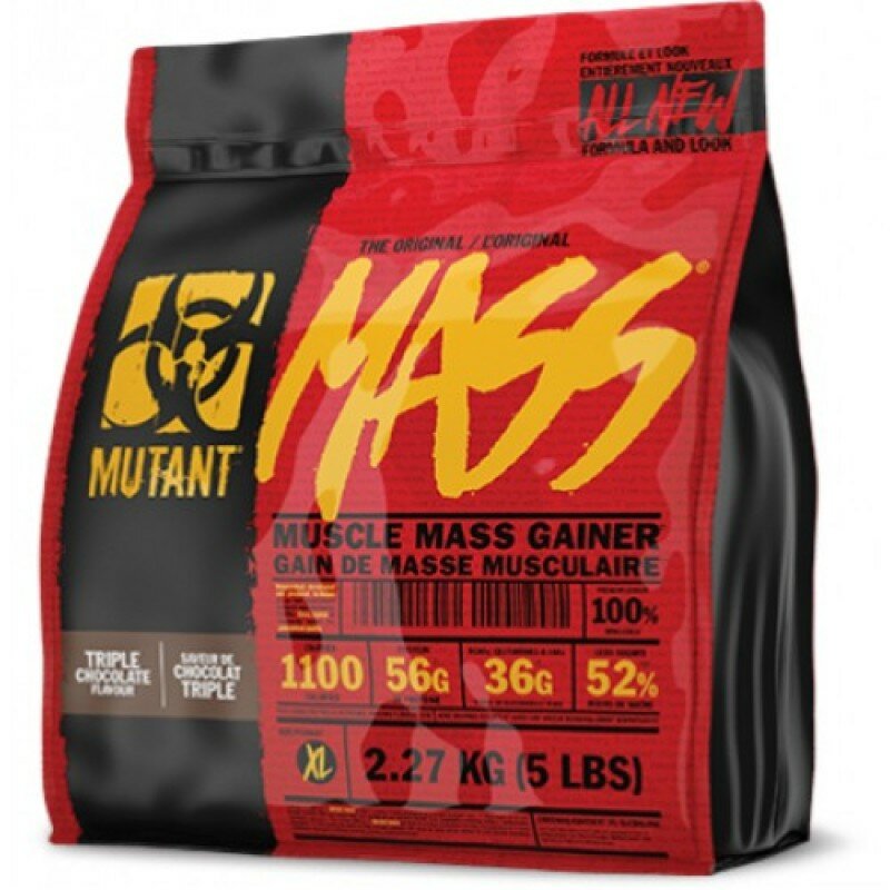 Mutant Гейнер Mutant Mass 5 фунтов тройной шоколад (2270 г.)