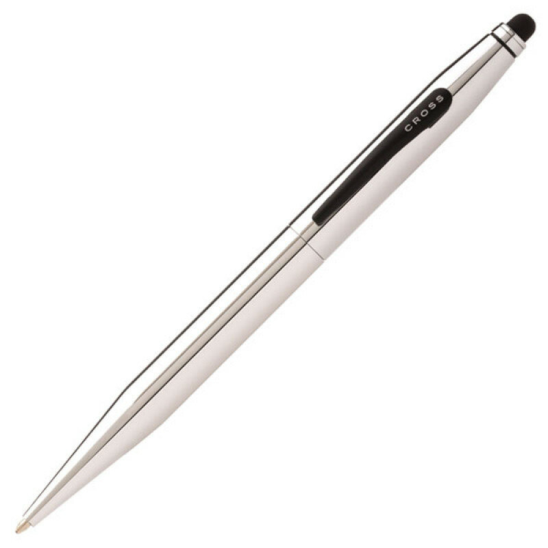 Cross Шариковая ручка Tech2 со стилусом 6мм. серебристый. (AT0652-2)