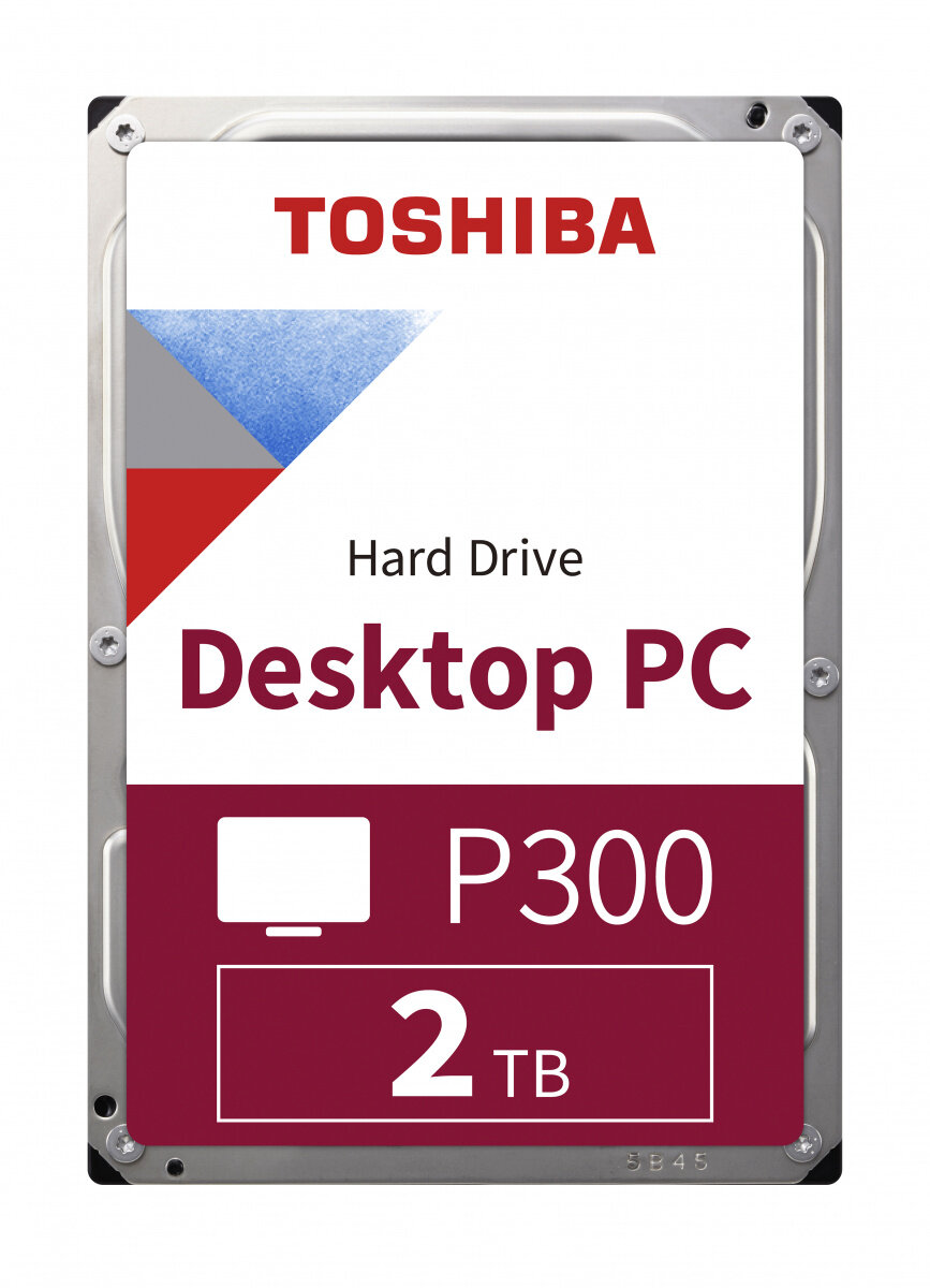 Жесткий диск Toshiba SATA-III 2Tb HDWD220EZSTA P300 (5400rpm) 128Mb 3.5" Rtl
