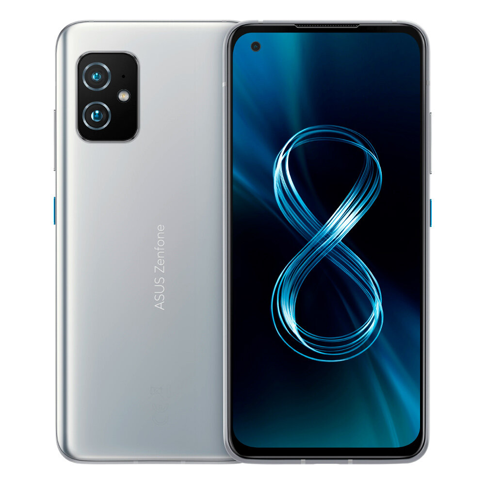 Смартфон ASUS Zenfone 8 ZS590KS 12/256GB, Horizon Silver