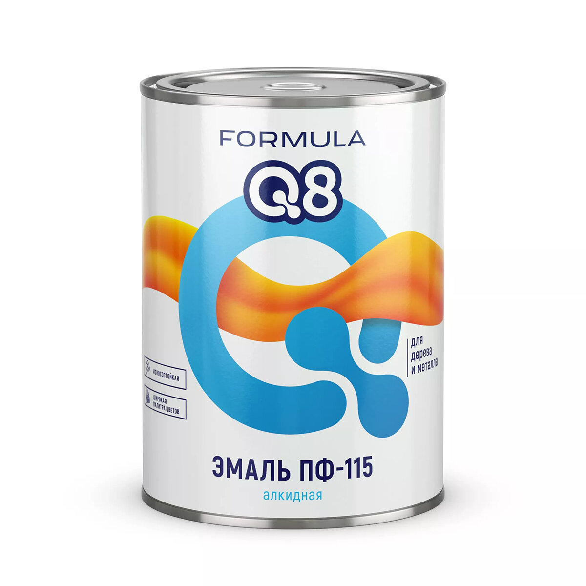 Эмаль Formula Q8 ПФ-115 терракотовая 0.9 кг