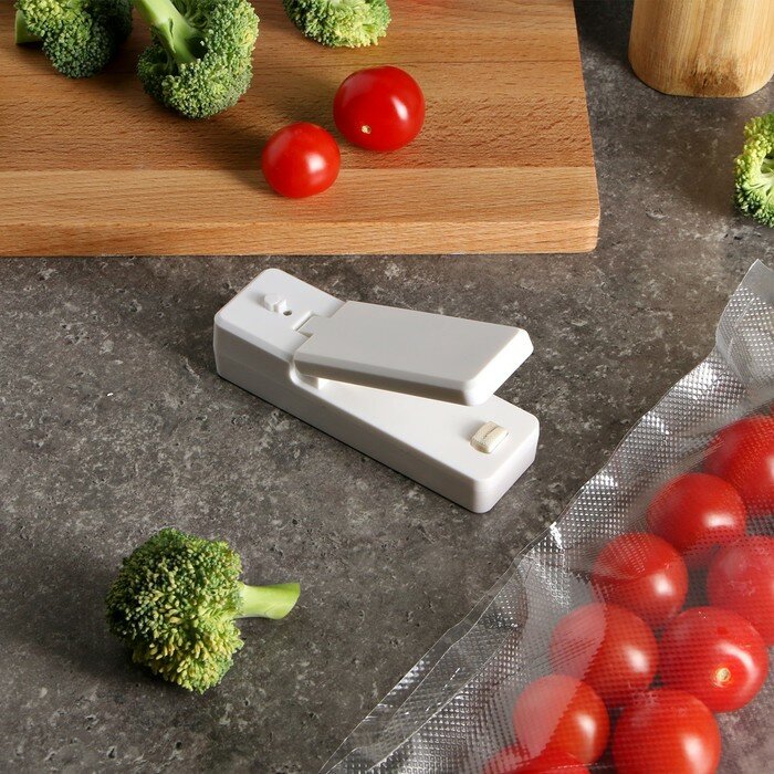 фото Запайщик пакетов, портативный LPS-03, портативный, АКБ, 400 mAh, складной нож, USB