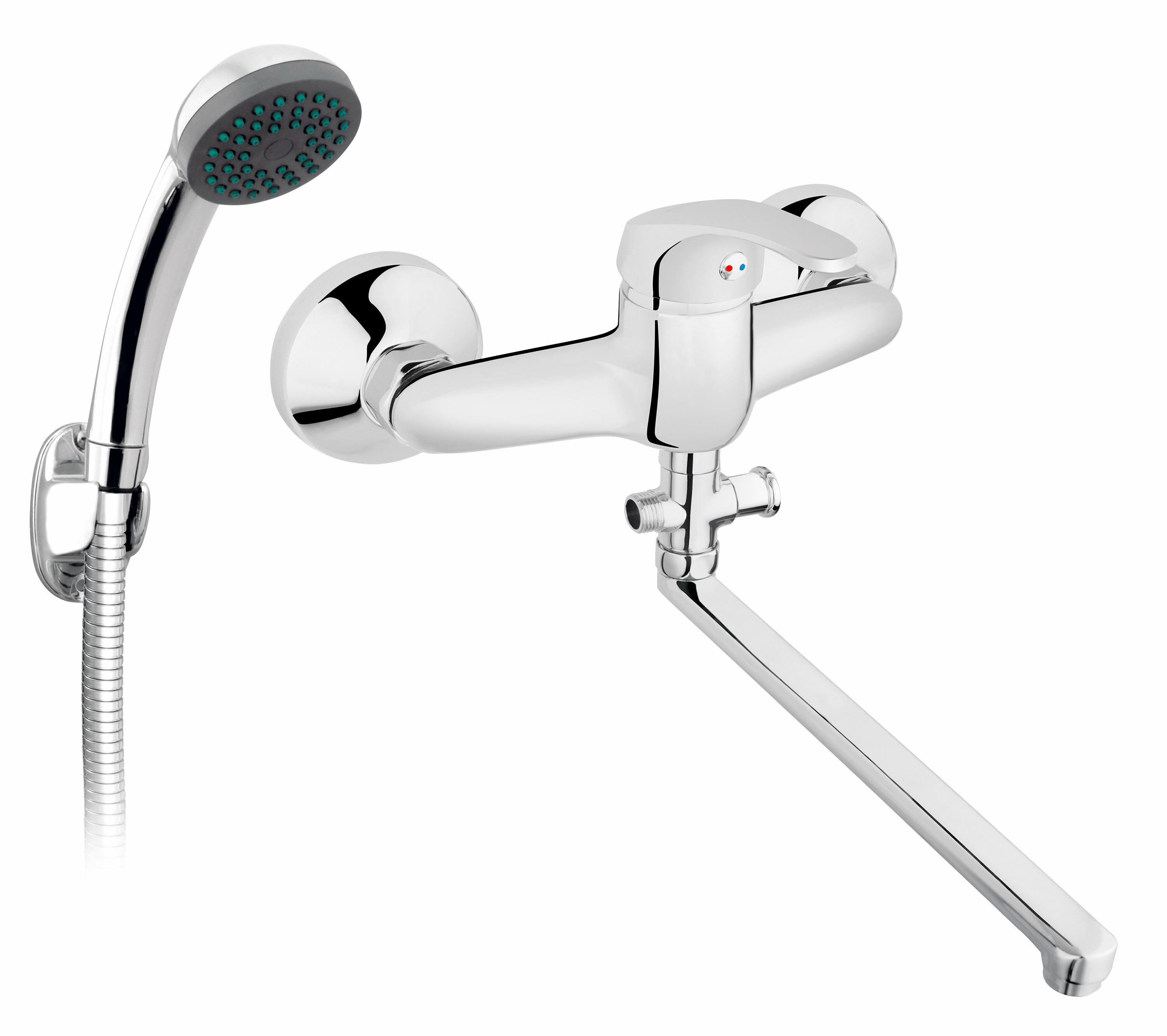 Смеситель для ванны Ferro BASIC хром BBC55A