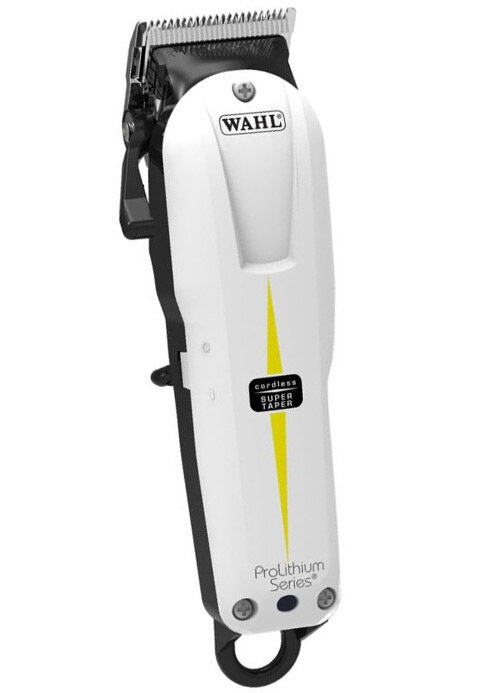 Машинка для стрижки Wahl 8591-2316H Super Taper Cordless белый 2,4 м.