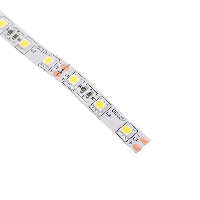 Светодиодная лента Ecola PRO 3 м, IP20, SMD5050, 60 LED/м, 14.4 Вт/м, 12 В, 4200К - фотография № 3