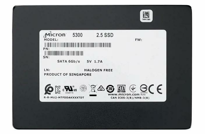Внутренний накопитель SSD Crucial 5300MAX 960Gb