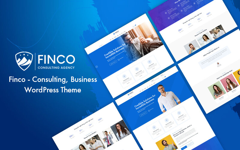 Шаблон Wordpress Finco - Consulting Business Theme WordPress