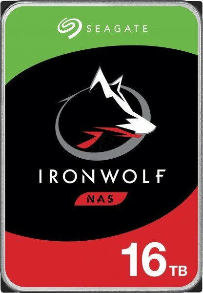 Жесткий диск HDD 16Tb Seagate IronWolf ST16000VN001 3.5" SATA 6Gb/s 64Mb 7200rpm для NAS ST16000VN001